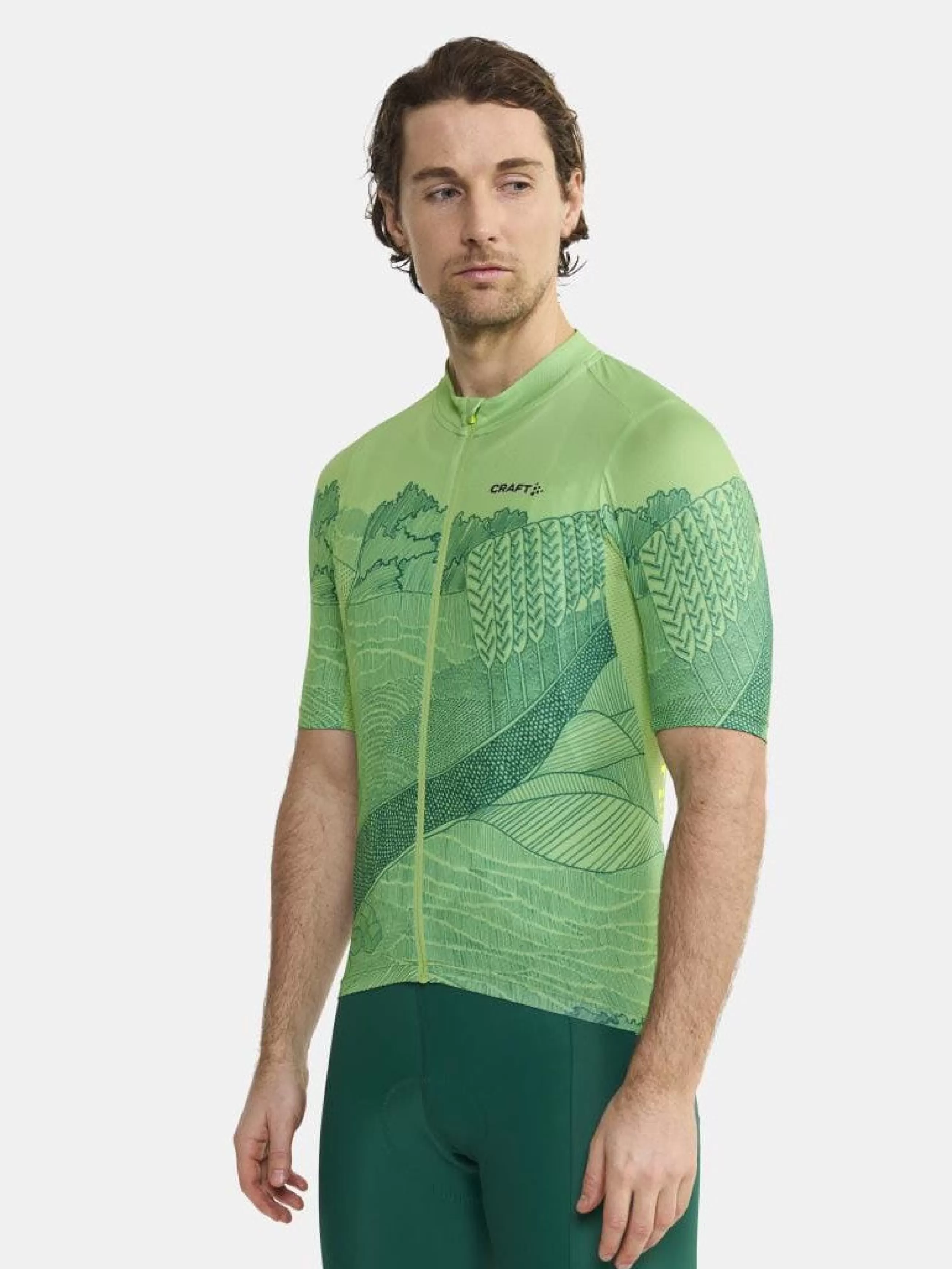 CRAFT Men's ADV Endur Graphic Cycling Jersey