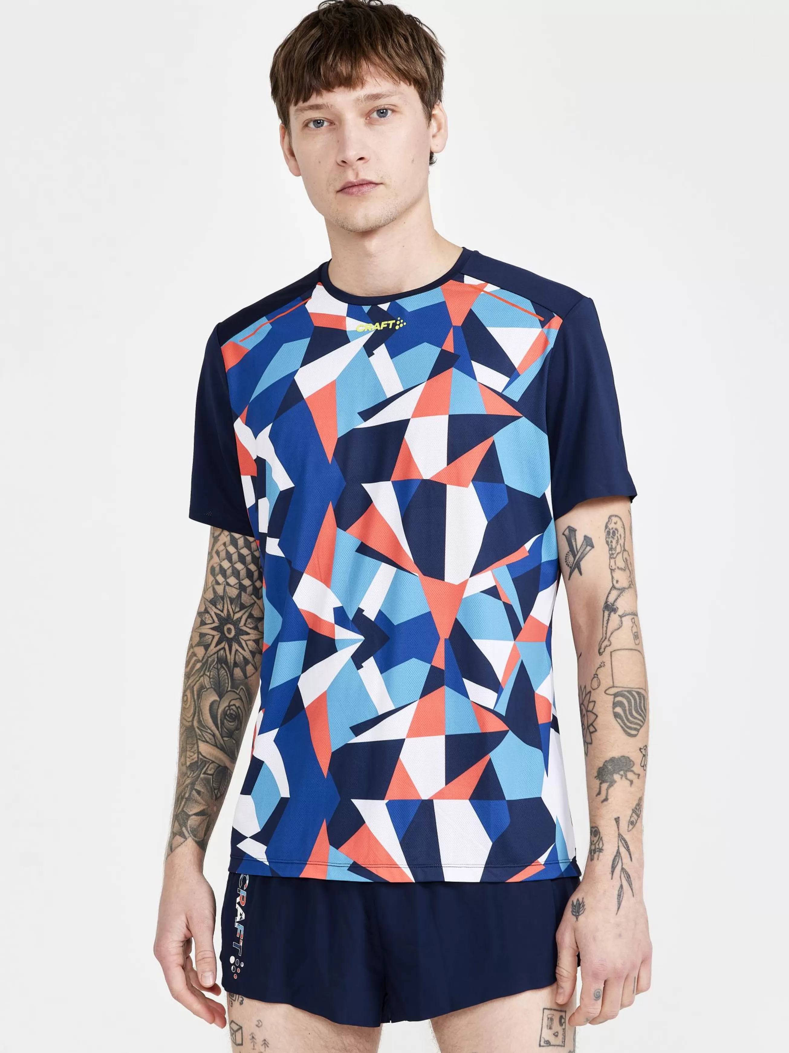 CRAFT Men's PRO Dazzle Camo Running Tee