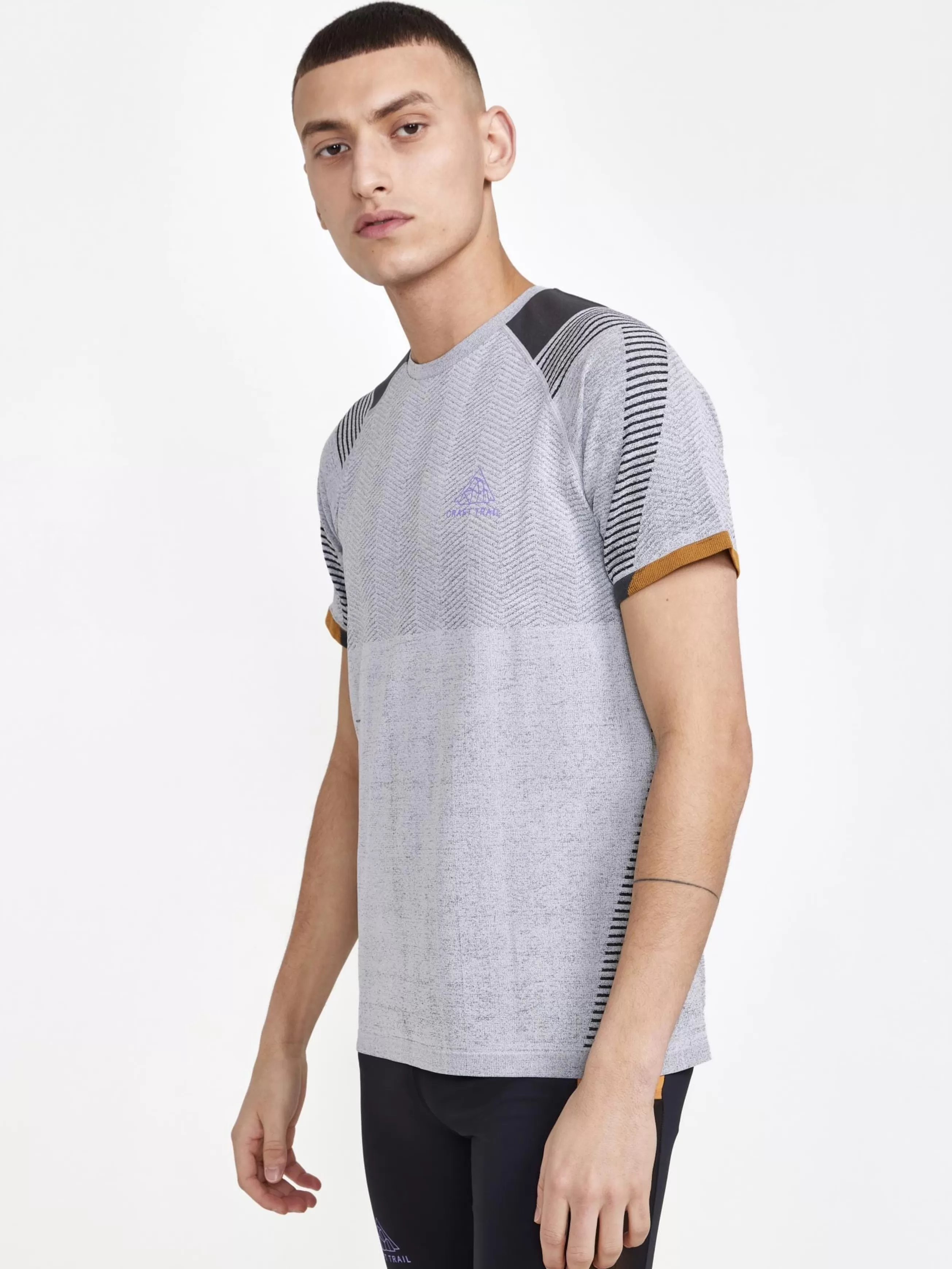 CRAFT Men's PRO Trail Running Fuseknit Short Sleeve Tee