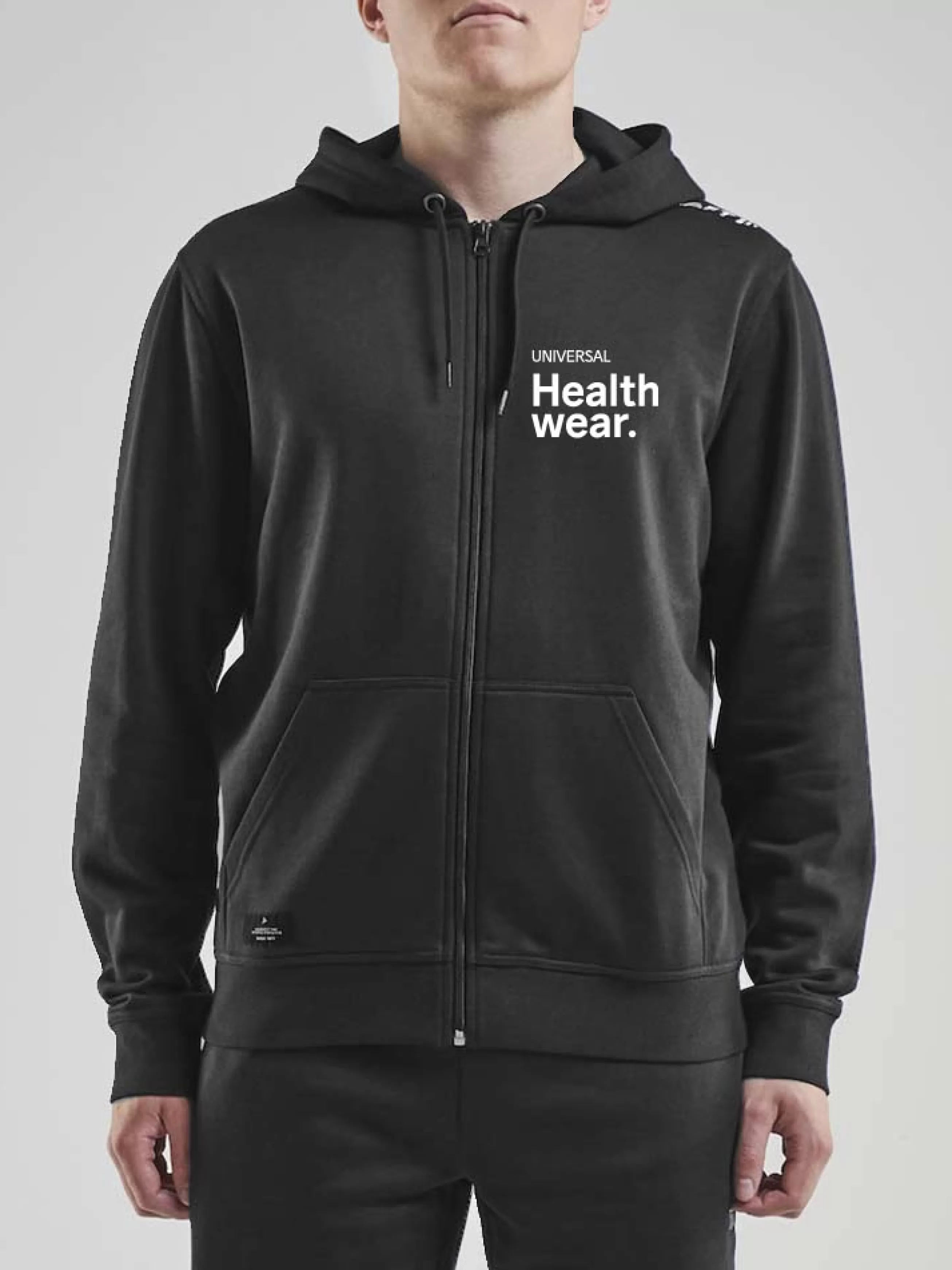 CRAFT Mens Universal Healthwear Full Zip Hoody
