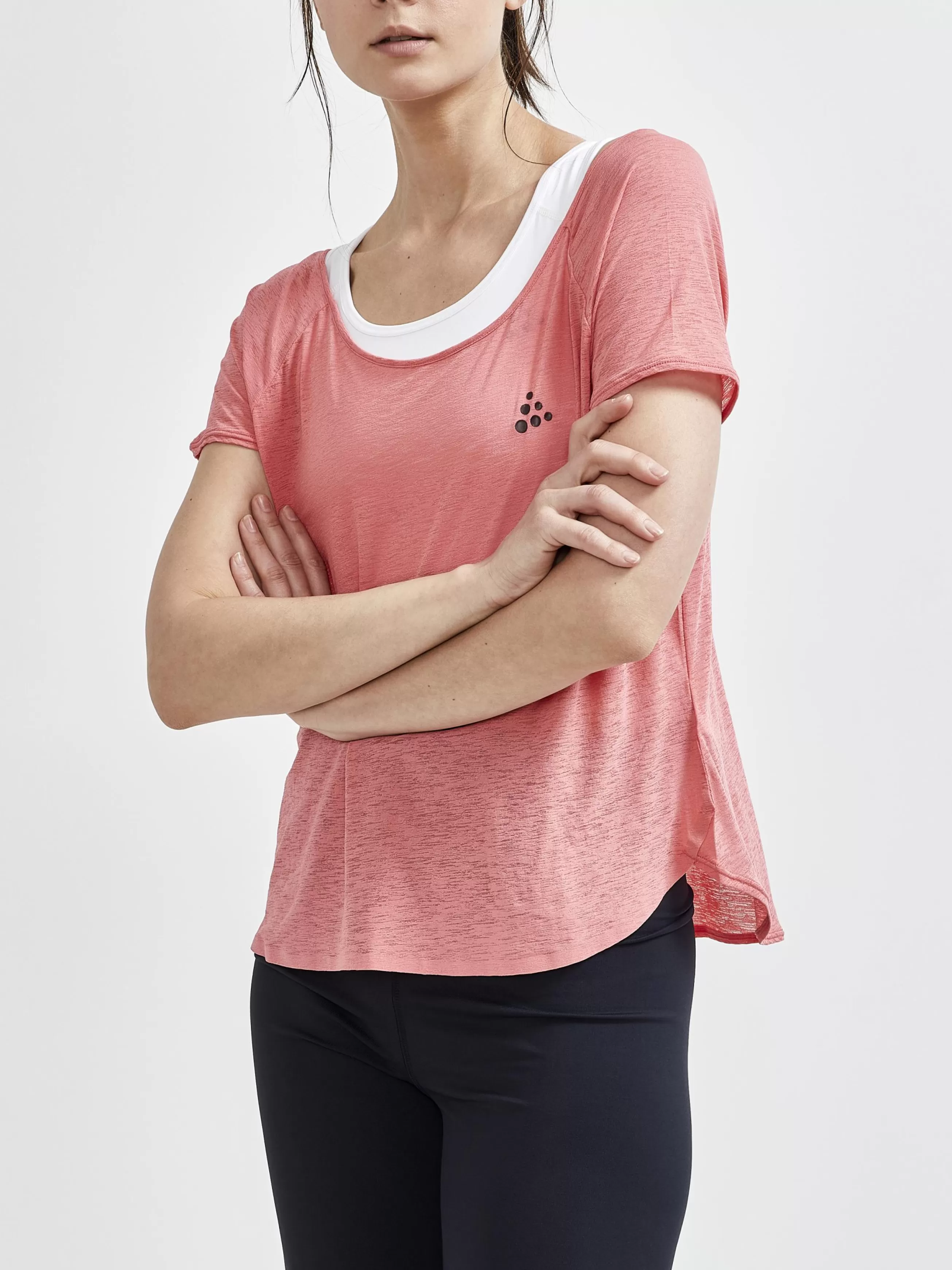 Women CRAFT Women's CORE Charge Cross Back Tee