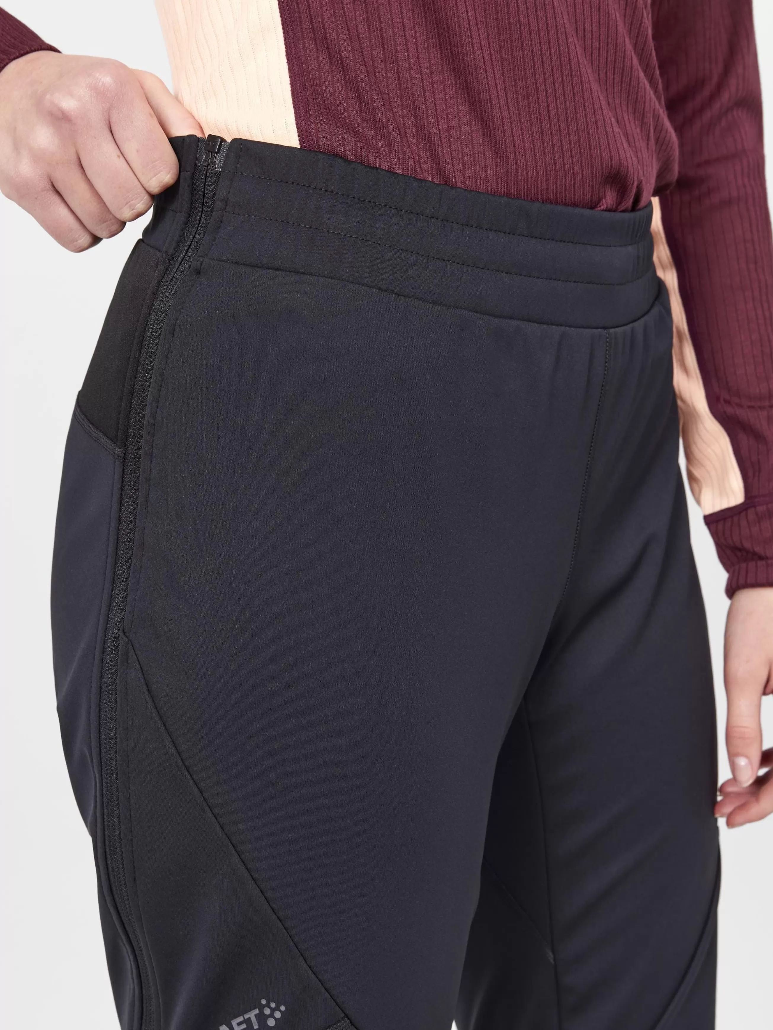 Women CRAFT WOMENS CORE XC SKI TRAINING FZ PANTS