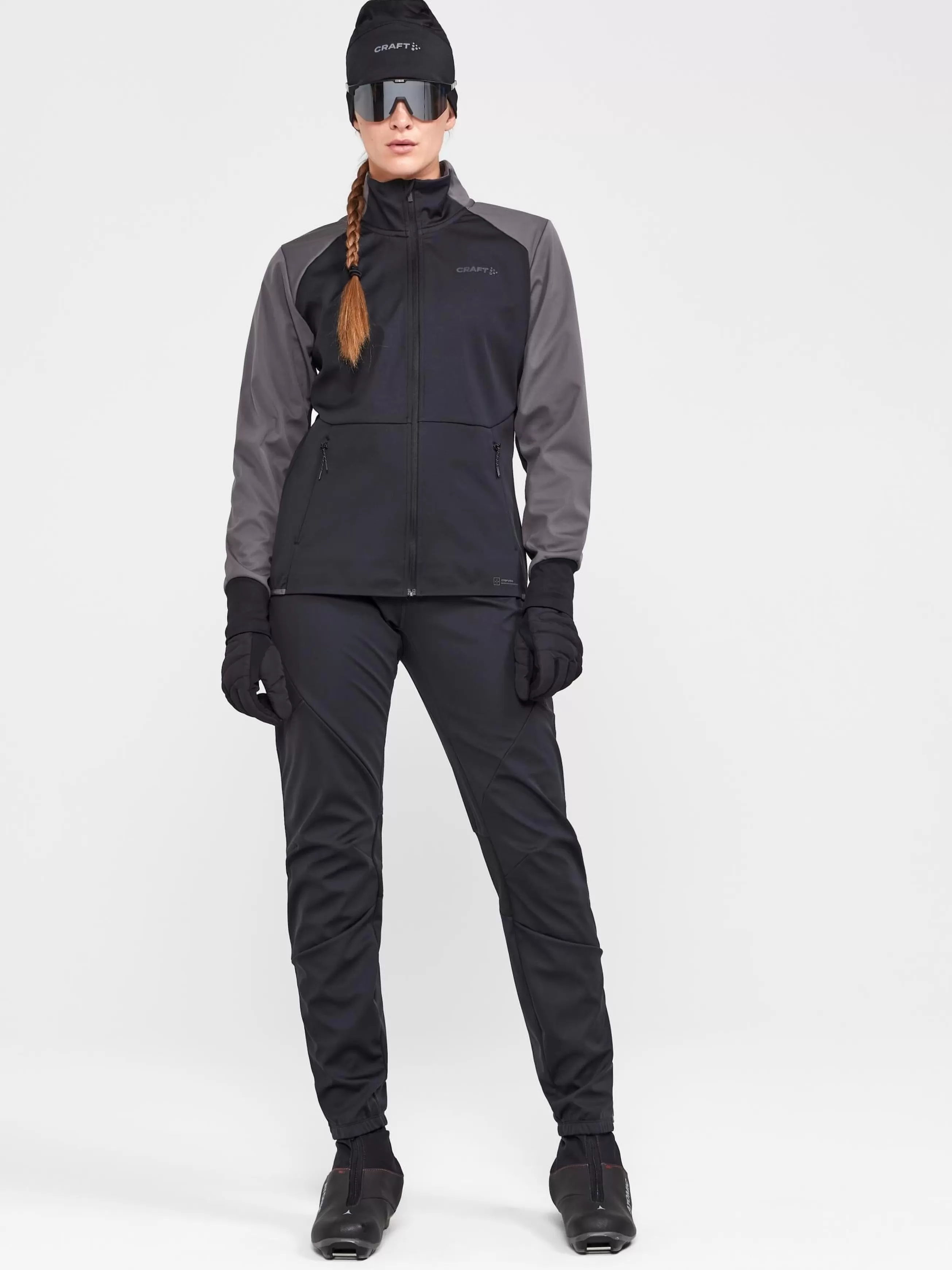 Women CRAFT WOMENS CORE XC SKI TRAINING FZ PANTS