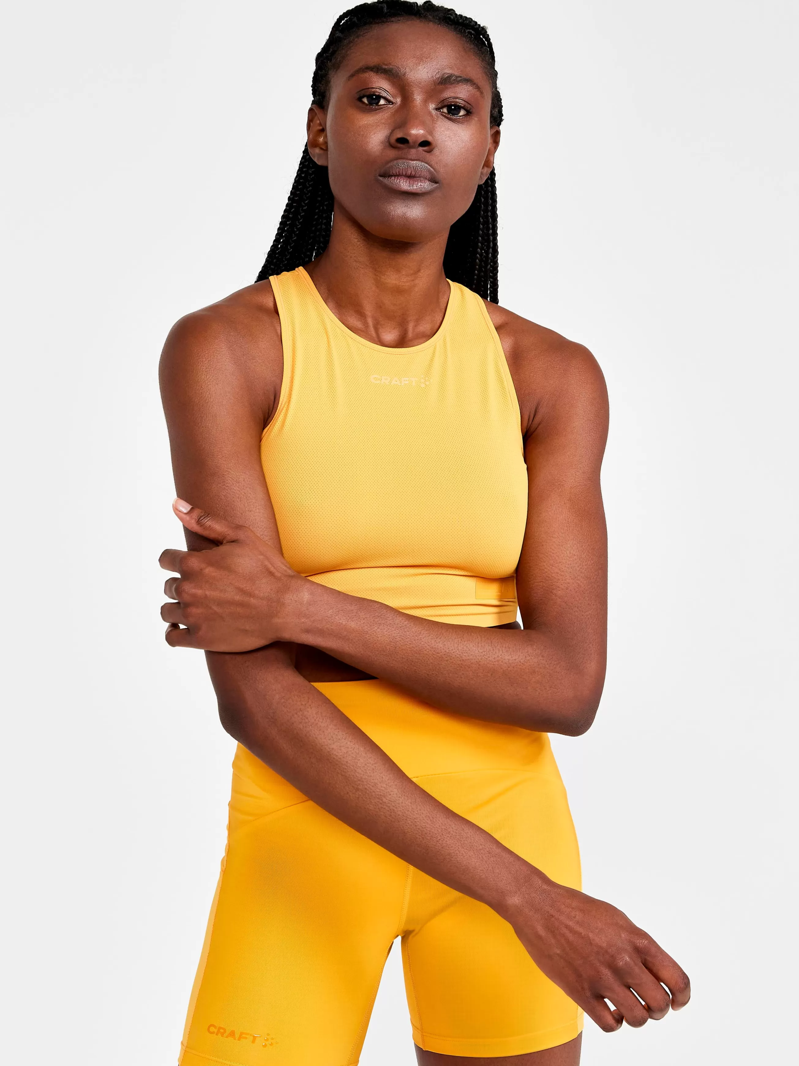 Women CRAFT Women's PRO Hypervent Running Cropped Top