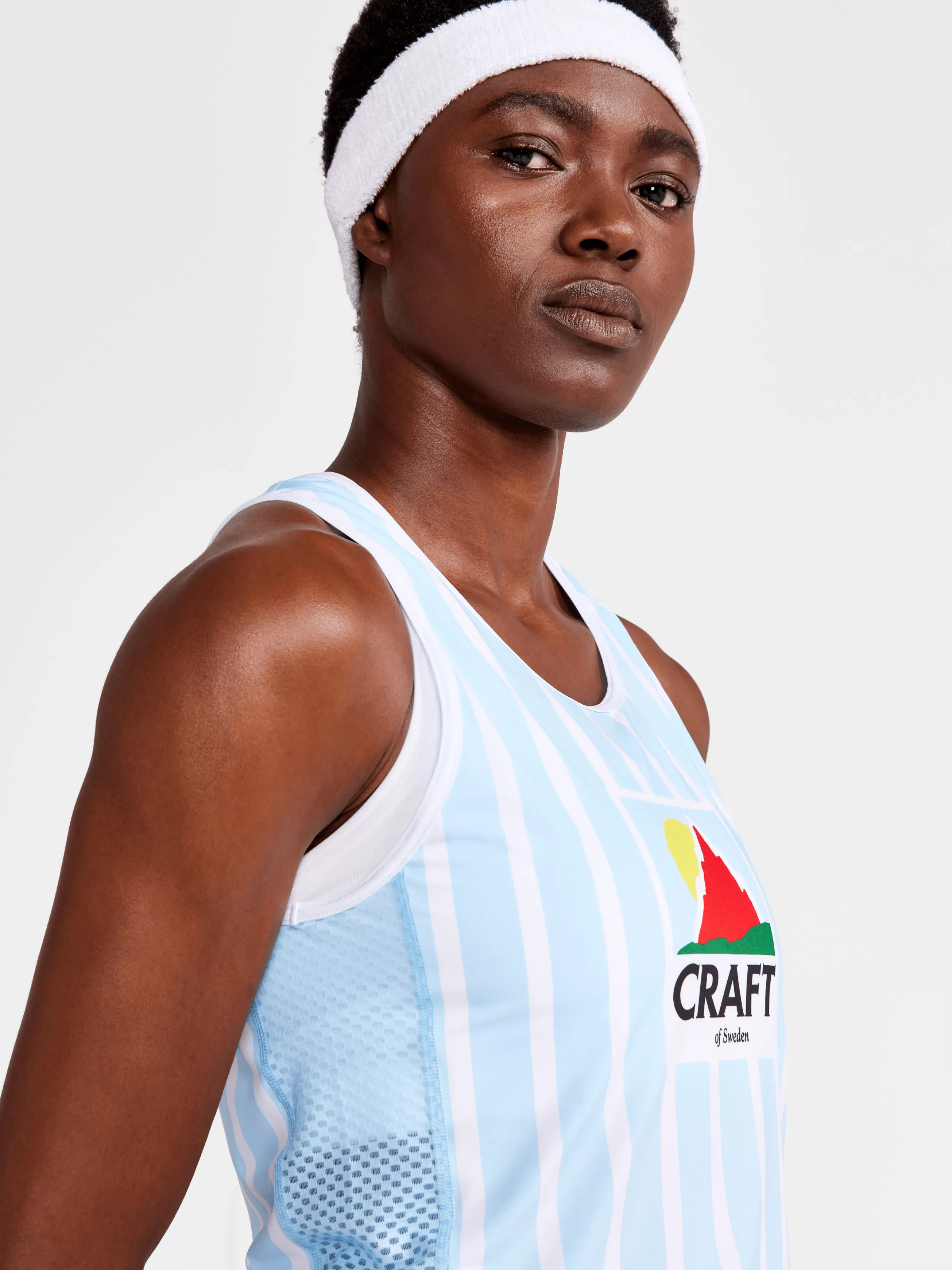 Women CRAFT Women's Retro Elite Custom Singlet